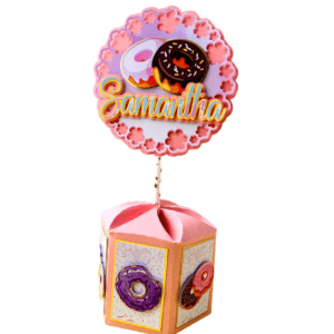 Molde cajita para Centro de mesa