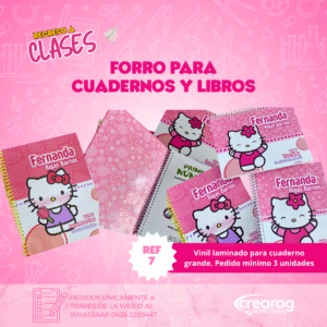 FORRO PARA CUADERNOS GRANDES