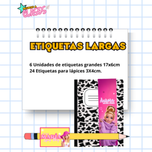 ETIQUETAS LARGAS