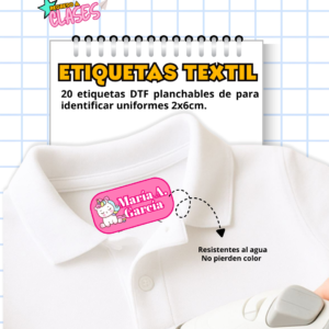 ETIQUETAS TEXTILES